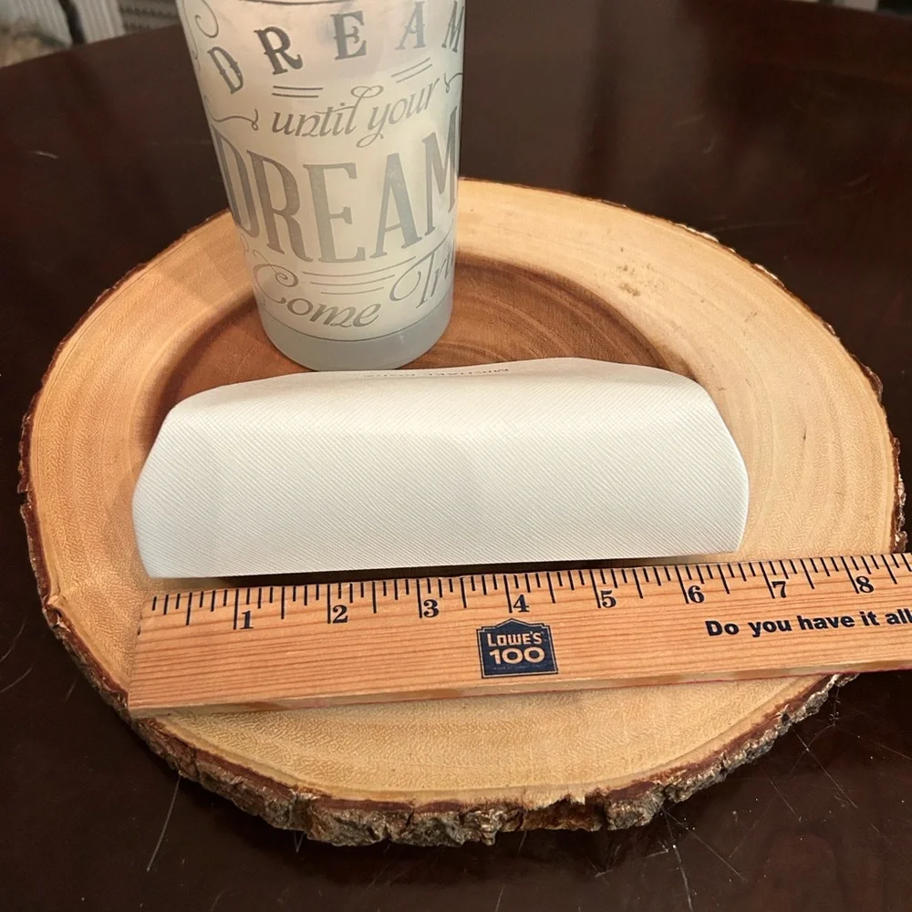Michael Kors White Sunglasses Case Snap‎ Closure